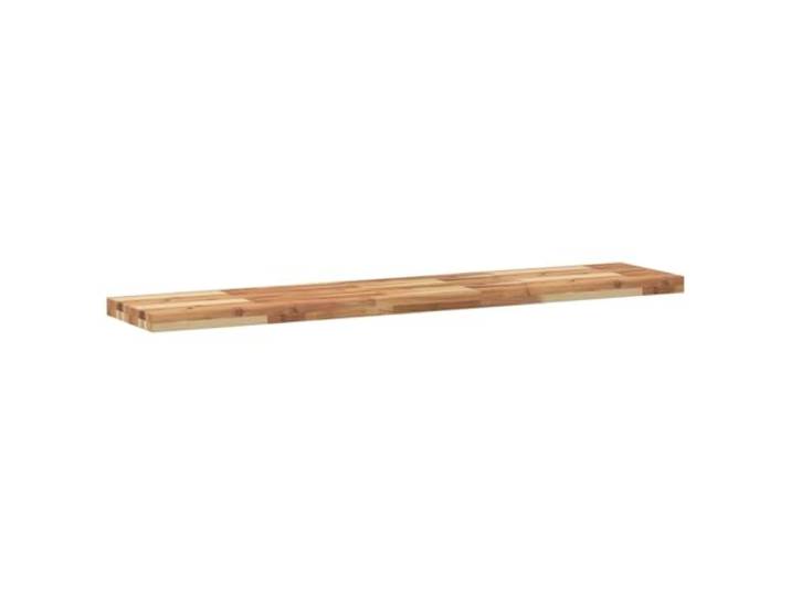 KTHLBRH Wandregale 3 Stück 160 x 30 x 4 cm Akazienholz geölt Robustes Massivholz, DIY-Design, für Wohnzimmer, Küche, Badezimmer, Halterungen nicht im Lieferumfang enthalten