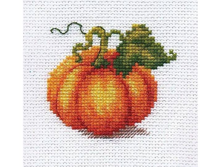 Pumpkin Cross Stitch Kit van Alisa