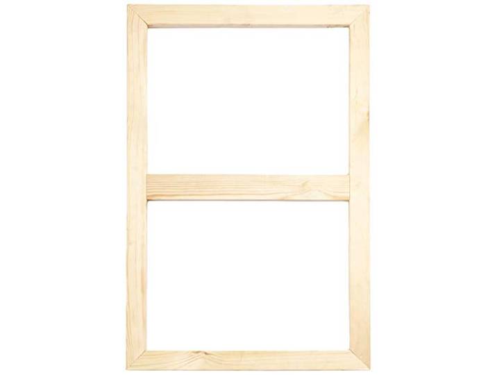 Deknudt Frames S335 Rechthoekig frame van natuurlijk hout 40 x 60 cm