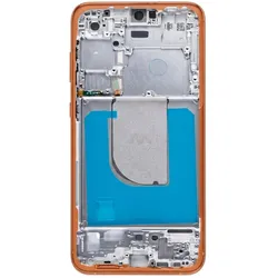 Clappio Mittelgehäuse Galaxy S23 FE, Mobilgerät Ersatzteile, Orange