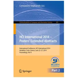 HCI International 2014 - Posters' Extended Abstracts, Fachbücher von Constantine Stephanidis
