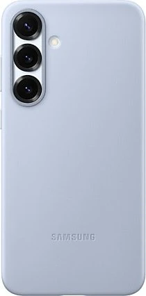 Samsung Galaxy S25+ Backcover aus veganem Leder Hellblau
