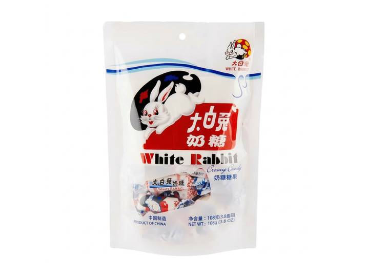 White Rabbit melksnoepjes - originele smaak 108g