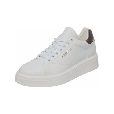 Sneaker STEVE MADDEN "STEVE MADDEN Sneaker Leder", Herren, Gr. 42, weiß, Leder, Schuhe Sneaker