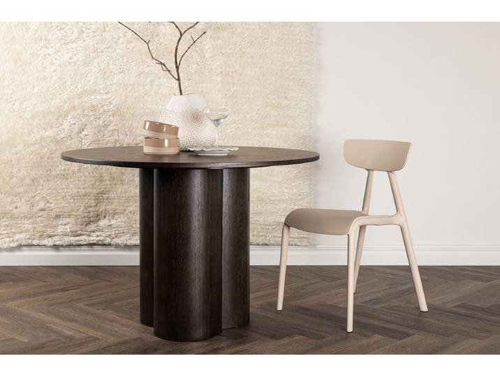 Esstisch Banksia - besticht durch sein skandinavisches Design und seine durchdachte Gestaltung - Mokka - Luxusbetten24