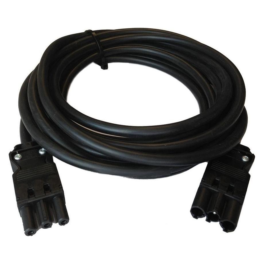 Kondator Axessline Extension Cord - 2 GST-18i3, 3.0m | Sort | 3m (3 m, GST18) (9203050209)