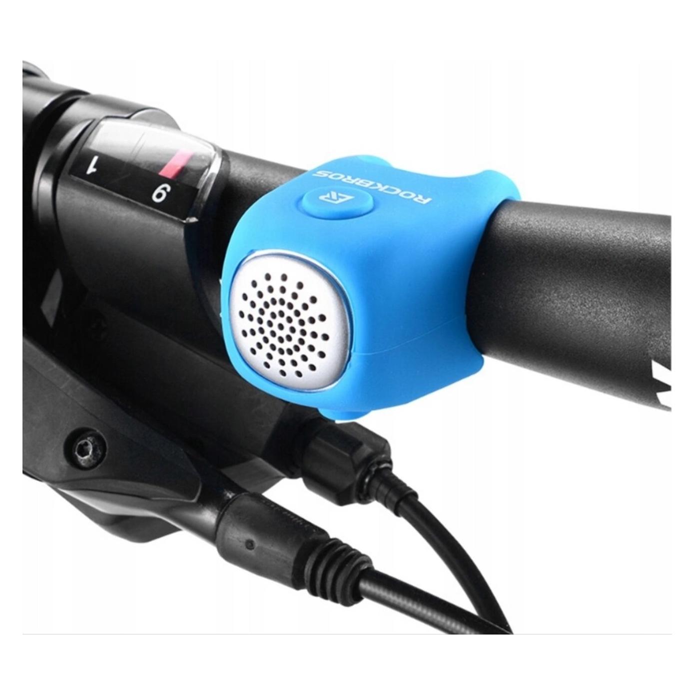 Rockbros CB1709BU electronic bicycle bell - blue (1701423730)
