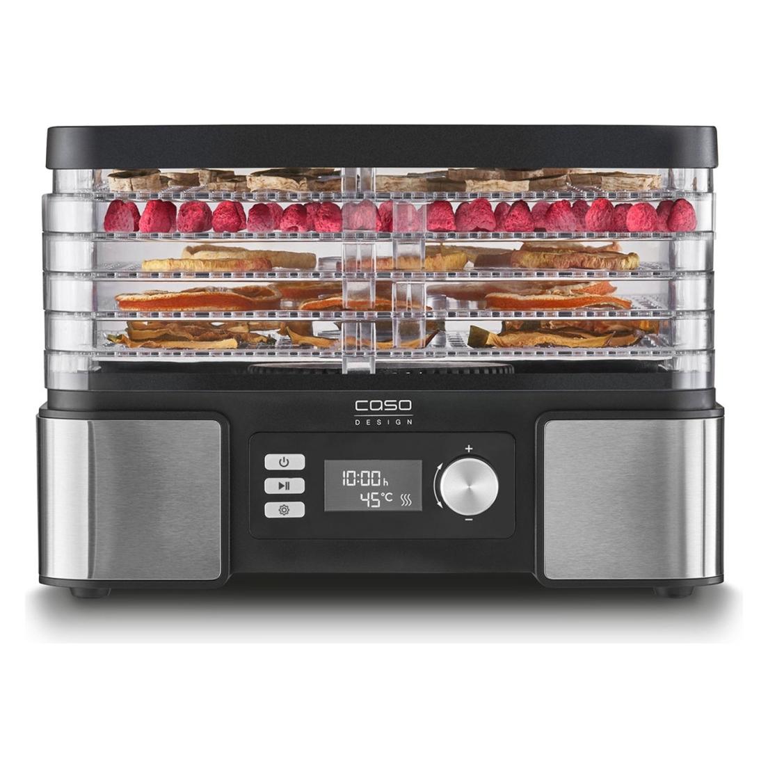 Caso Food Dehydrator DH 450 Power 370-450 W, Number of trays 5, Temperature control, Integrated timer, Bl (3165)