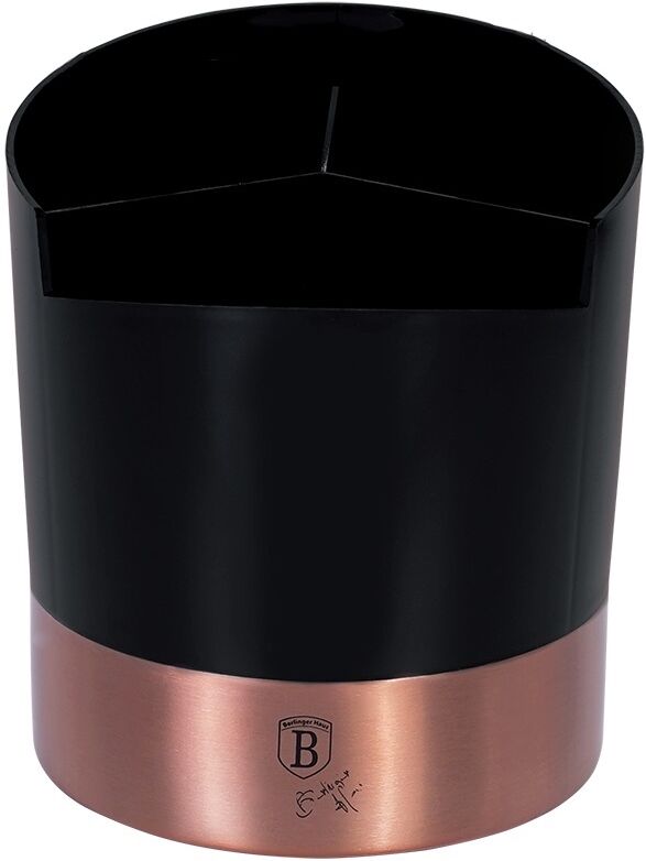 BERLINGERHAUS Suporte p/ Utensílios de Cozinha (Black Rose Collection) - BERLINGER HAUS