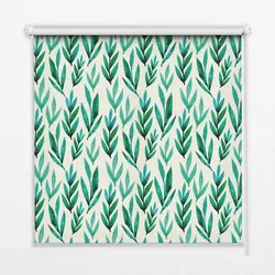 INNENROLLO - Fensterrollo - Rollo - 90x140 cm - Pflanzen