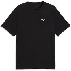 PUMA Herren Shirt EVOSTRIPE Tee, Größe S in Schwarz Schwarz