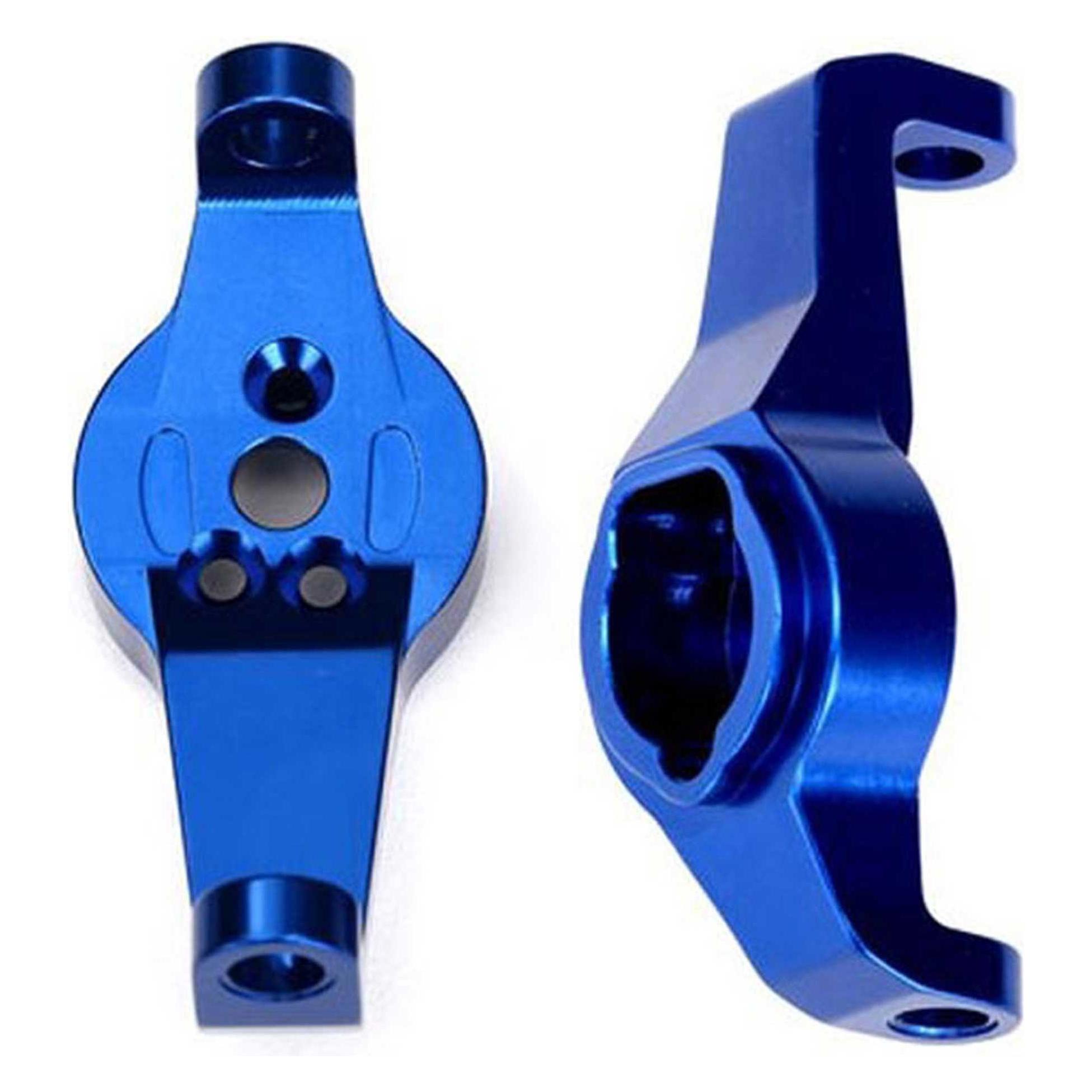 Traxxas caster blocks alu blau l/r (TRX8232X)