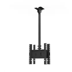 SMS Func Ceiling P Dual Monitor Deckenhalterung hoch, schwarz (02-117-1)