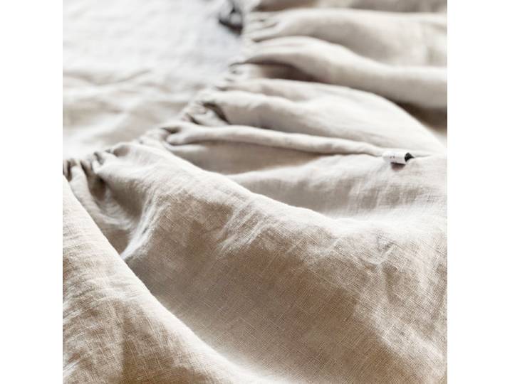 Drap-housse haut de gamme uni, 100 % lin, avec élastique, housse de matelas, possibilité de taille personnalisée