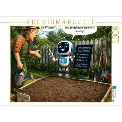 CALVENDO Puzzle Spaß im Garten | 1000 Teile Lege-Größe 64 × 48 cm Foto-Puzzle für glückliche Stunden