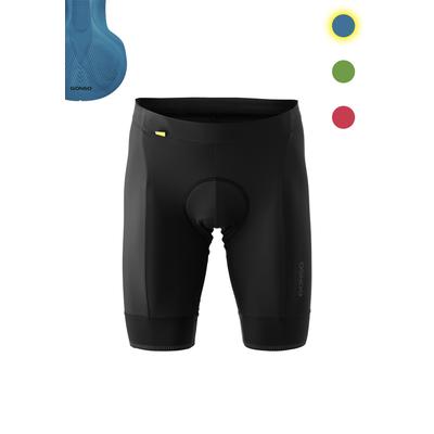 Fahrradhose GONSO "SITIVO M", Herren, Gr. S, Normalgrößen, blau, 65% Polyamid, 35% Elasthan, Hosen Fahrradhose, Herren Radhose, Radlerhose mit speziellem Sitzpolster, Tight Fit