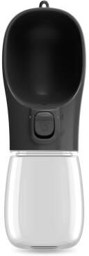 Smart Shopping Spot Portable Dog Water Bottle Leakproof Travel Dispenser For Dogs And Cats Outdoor Hydration black 300ml