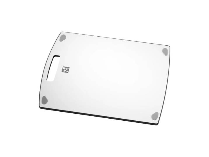 Zwilling Planche à découper réversible Zwilling plastique blanc-gris 39x29x1,5 cm