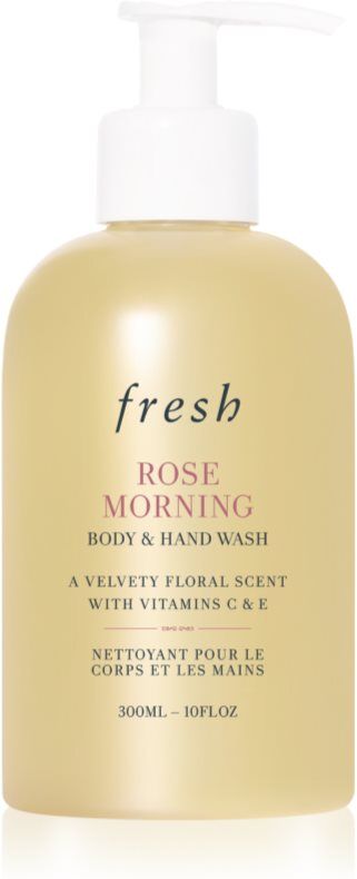 fresh Rose Morning Body & Hand Wash shower gel from rose 300 ml