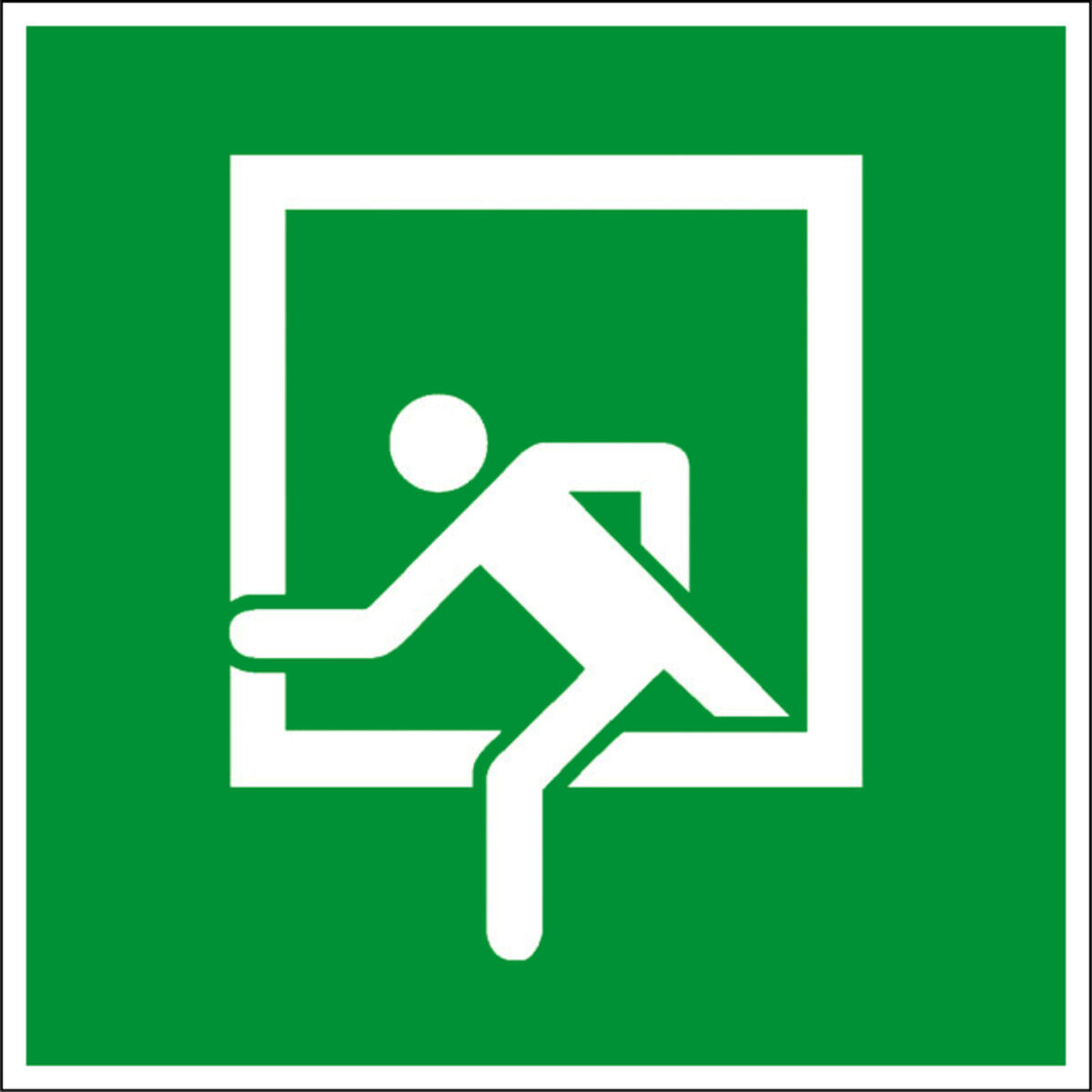 Eichner Rettungsschild Notausstieg PVC (9225-14041-020)