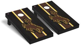 Skip's Garage Wyoming Cowboys 2x4 Pro Cornhole Boards - V8