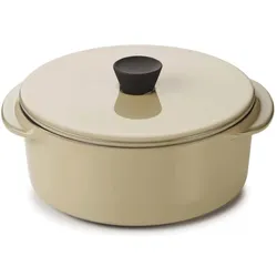 Revol Caractere Kasserolle Mit Deckel 25cl Muskatnuss, Auflaufform, Beige