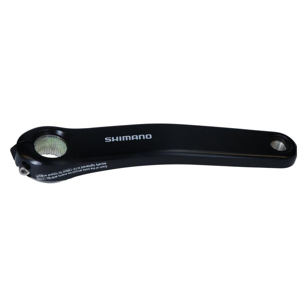 Shimano Kurbelarm E-BIKE SYSTEMS FC-EN500, links, 175mm, schwarz (175 mm) (59281553)