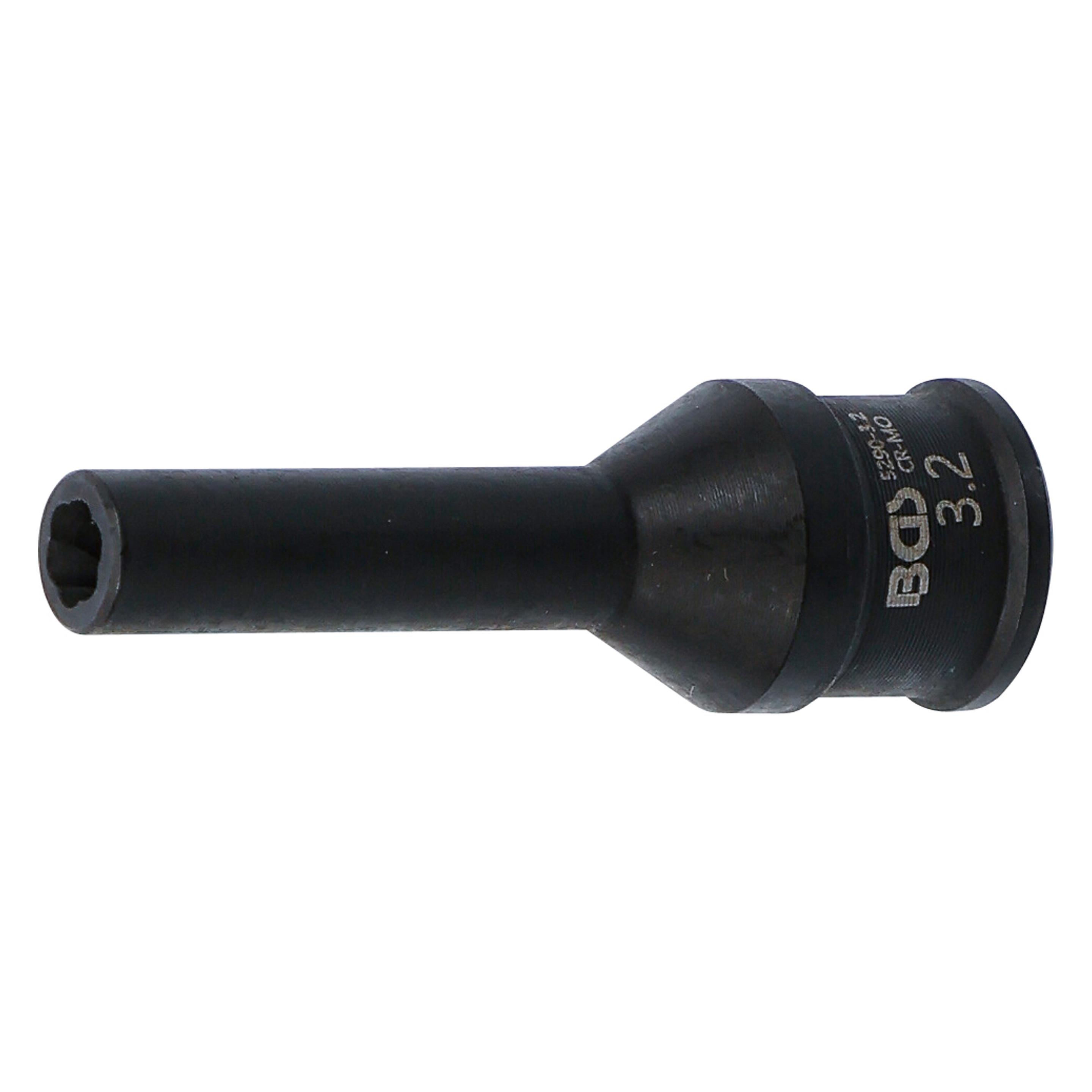 BGS Abdreh-Einsatz für Glühkerzenelektrode Antrieb Innenvierkant 6,3 mm (1/4") SW 3,2 mm (5290-3.2)