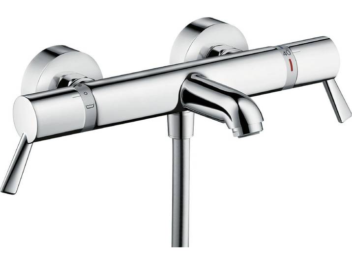 Hansgrohe Ecostat Comfort Care bad - thermostaat - 15 cm. - met omstel - hoogglans chroom