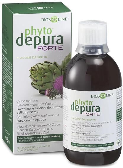 Phytodepura Forte Integratore Liquido 500 Ml