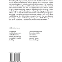 Aktuelle Fragen zum schweizerischen und internationalen Kapitalmarktrecht, Fachbücher von Thomas Werlen, Thomas U. Reutter
