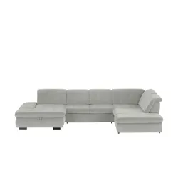 Kollektion Kraft Wohnlandschaft   ¦ grau ¦ Maße (cm): B: 382 H: 102 T: 260.0