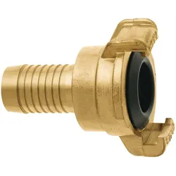 GEKA Schlauchstück plus 2000 Messing Schlauchgröße 25 mm - 07.0104.9