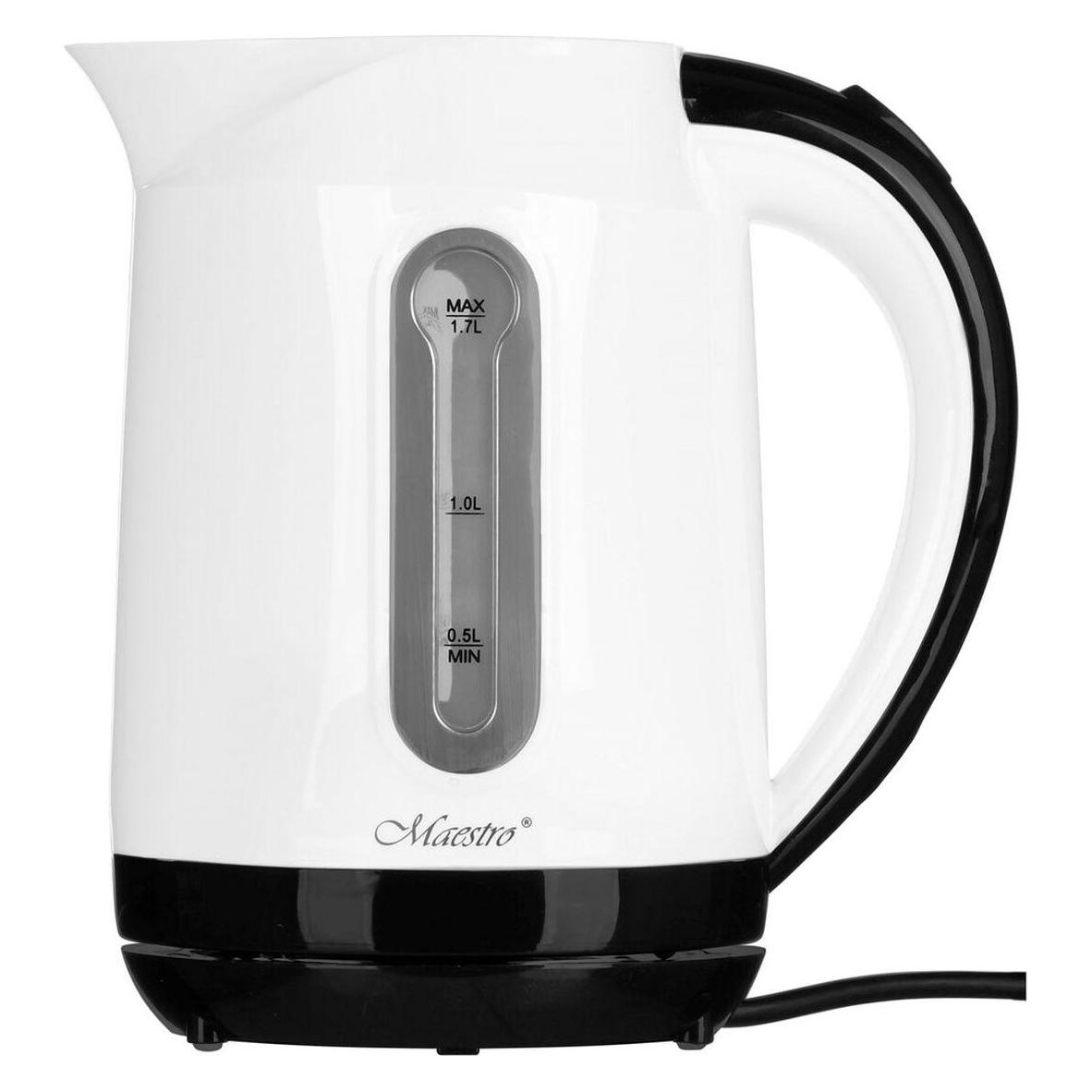 Maestro Elektrischer Wasserkocher Mr-041-Weiss (1.70 l) (MR-041-WHITE)