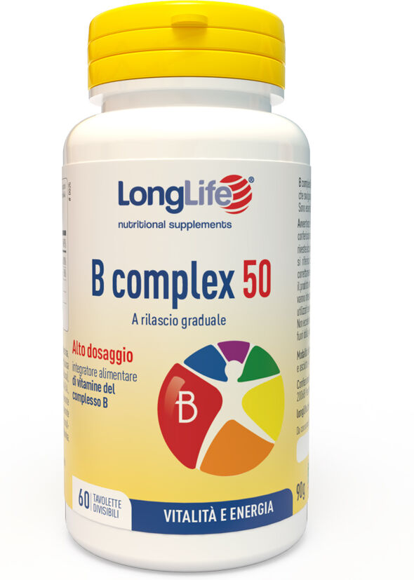 LONGLIFE Srl LongLife, B Complex 50, 60 Tavolette