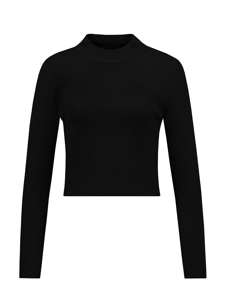 Stitch & Soul Longsleeve in Schwarz - M