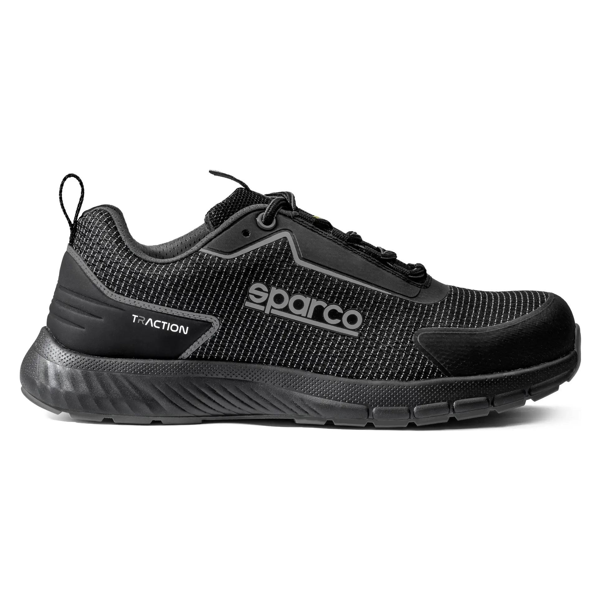 Sparco Sicherheitsschuhe Traction (41) (TRACTION FUJI NRNR NOIR)