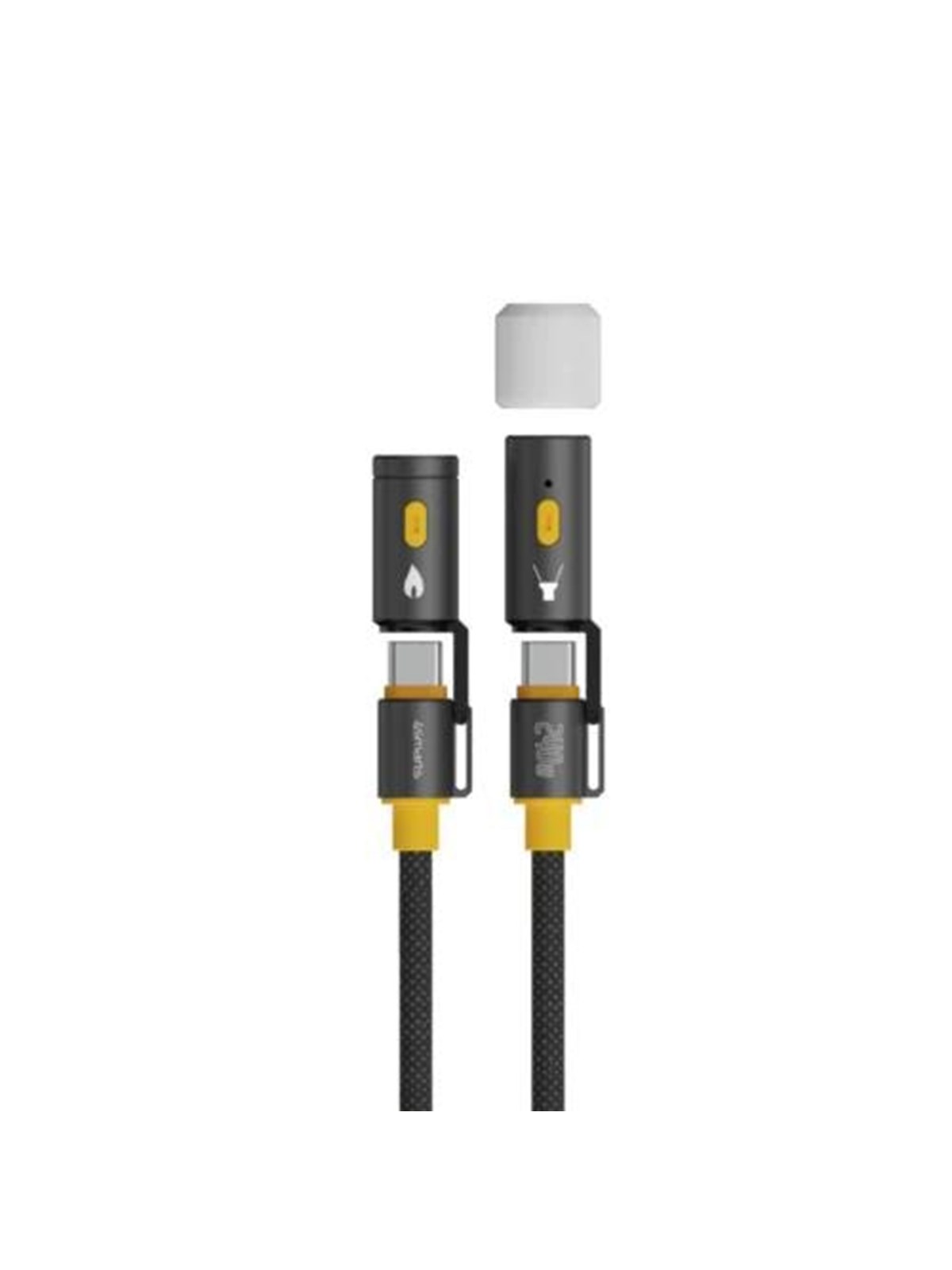 4smarts 3-in-1 USB-C Cable Set Explorer 240W - 1.5 m