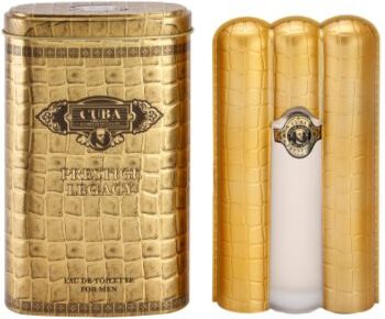 Cuba Prestige Legacy Eau de Toilette para homens 90 ml. Prestige Legacy