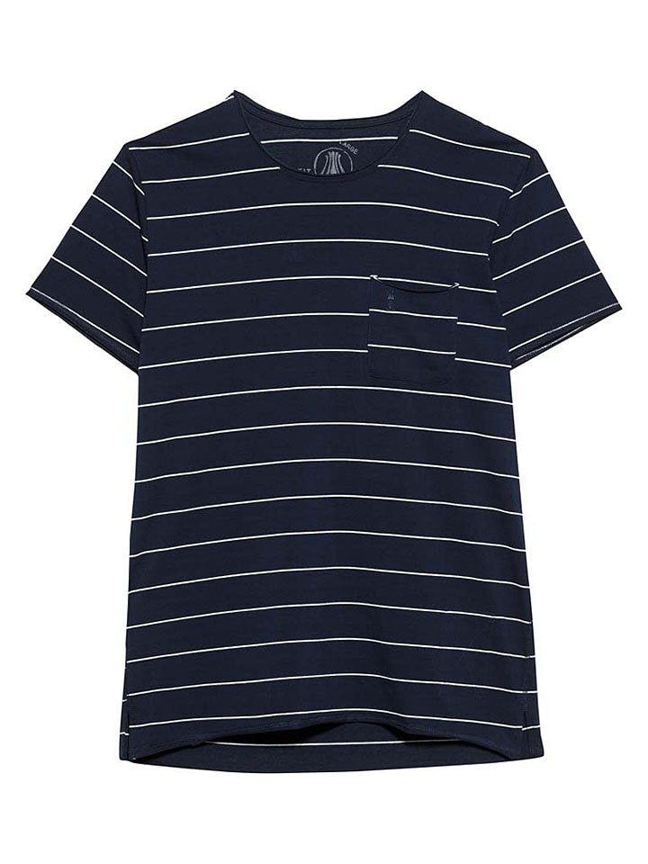 Herrlicher Shirt "Ronny" in Dunkelblau - XL