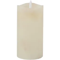 Arti Casa, LED Kerzen, LED Kerze Ø7.5x15cm Elfenbein Wetlook