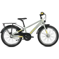 Kinderfahrrad - troX pro 20 Zoll 3-Gang | ab 6 Jahre - Dark Grey/Yellow