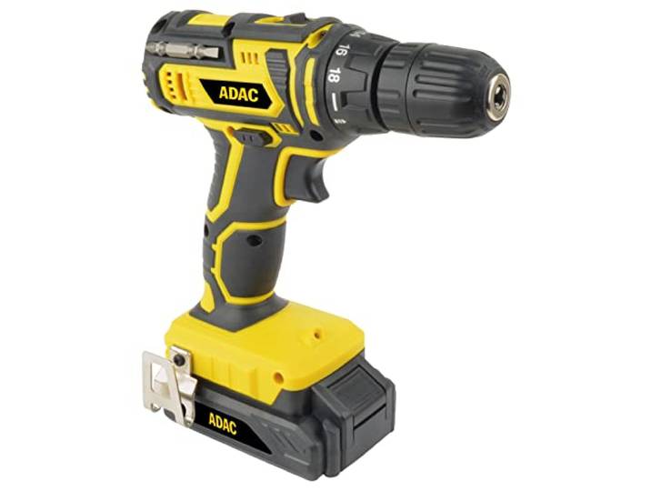 ADAC M17692 20V Cordless Drill in Case with Accessories