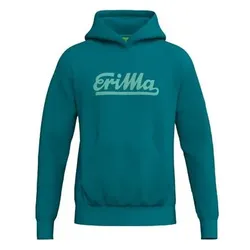 Erima Retro Hoodie - tahitian blue - L
