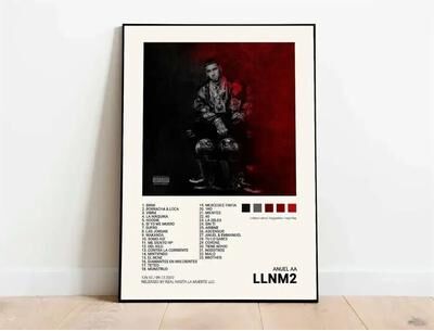 Uplift Picks Latin Rap Music Poster Canvas Album Cover Aesthetic Wall Art Print 21 40x60 Cm no Frame
