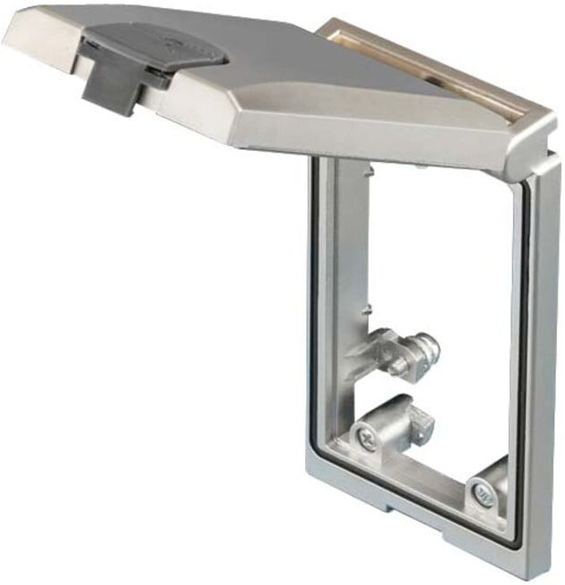 Rittal Cadre d’encastrement double avec clapet en plastique SZ 2482.310 (2482310)