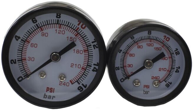 STIER Manomètre pour compresseur LKT 880-10-90 (907259)