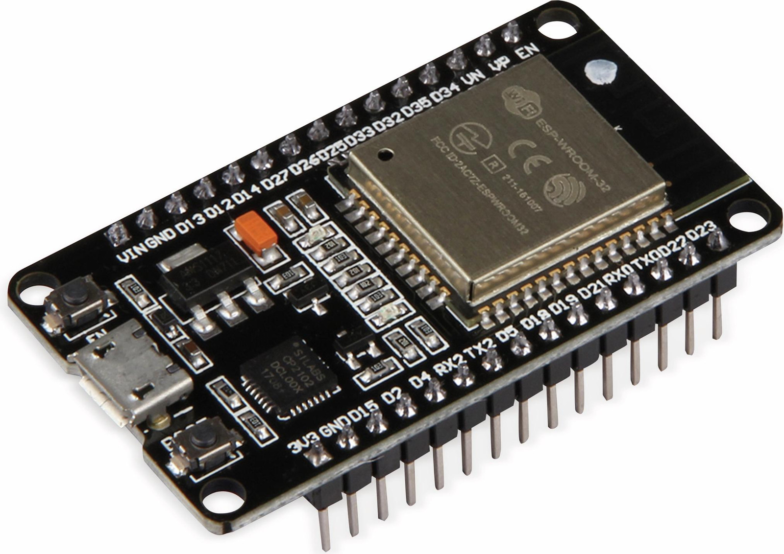 Joy-iT DEBO JT ESP32 Ontwikkelbord met WiFi en Bluetooth-module (SBC-NodeMCU-ESP32)