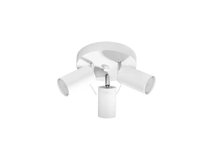 Design Deckenlampe „Ring“ 3-flammig (rund) Weiss Sollux Lighting