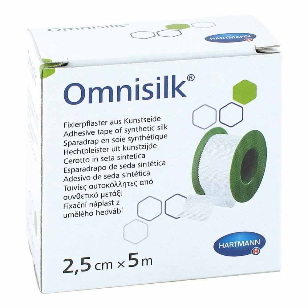 PAUL HARTMANN AG Omnisilk Fixierpflaster Kunstseide 2,5 cmx5 m 11163544